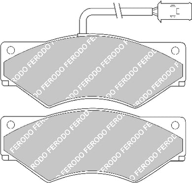 Front Brake Pad Set Fits Iveco OE 1906183 Ferodo FVR852