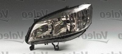 Zafira Front Left Headlight Halogen Headlamp Fits Vauxhall 1216279 Valeo 87451
