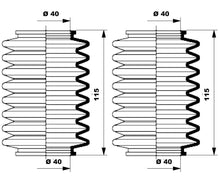 Load image into Gallery viewer, Steering Bellow Set Fits Peugeot 406 406 Break 406 Coupe Moog K150010
