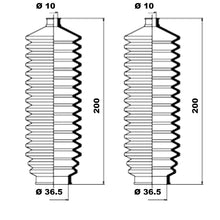 Load image into Gallery viewer, Steering Bellow Set Fits Ford Fiesta Box Fiesta Iii P 100 Ii Scor Moog K150019