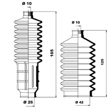 Load image into Gallery viewer, Steering Bellow Set Fits Skoda 105120 Favorit Favorit Forman Favo Moog K150061