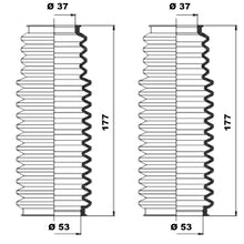 Load image into Gallery viewer, Steering Bellow Set Fits BMW 5 5 Touring OE 32131092876 Moog K150091