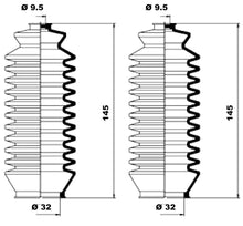 Load image into Gallery viewer, Steering Bellow Set Fits Toyota Starlet OE 4553510021 Moog K150096