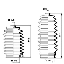 Load image into Gallery viewer, Steering Bellow Set Fits Honda Prelude V OE 53534S30003 Moog K150113