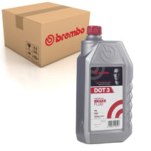 Load image into Gallery viewer, Brembo DOT 3 Brake Fluid 1 Litre Premium DOT3 L03010