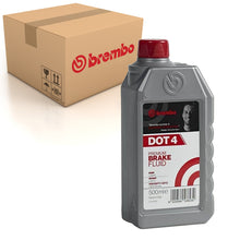 Load image into Gallery viewer, DOT 4 Brake Fluid 500ml Premium DOT4 Brembo L04005