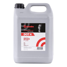 Load image into Gallery viewer, DOT 4 Brake Fluid 5 Litre Premium DOT4 Brembo L04050