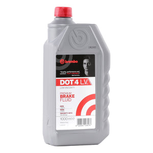 Brembo DOT 4 LV Brake Fluid 1 Litre Premium DOT4 Low Viscosity L04210