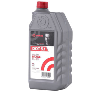 2x Brembo Brake Fluid DOT 5.1 DOT5.1 High Performance Fully Synthetic 2L L05010