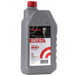 Brembo Brake Fluid DOT 5.1 DOT5.1 High Performance Fully Synthetic 1L L05010