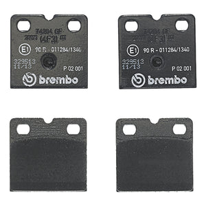 R8 Rear Brake Pad Fits Aston Martin DB9 Vantage Audi Tesla XJ XK Brembo P02001