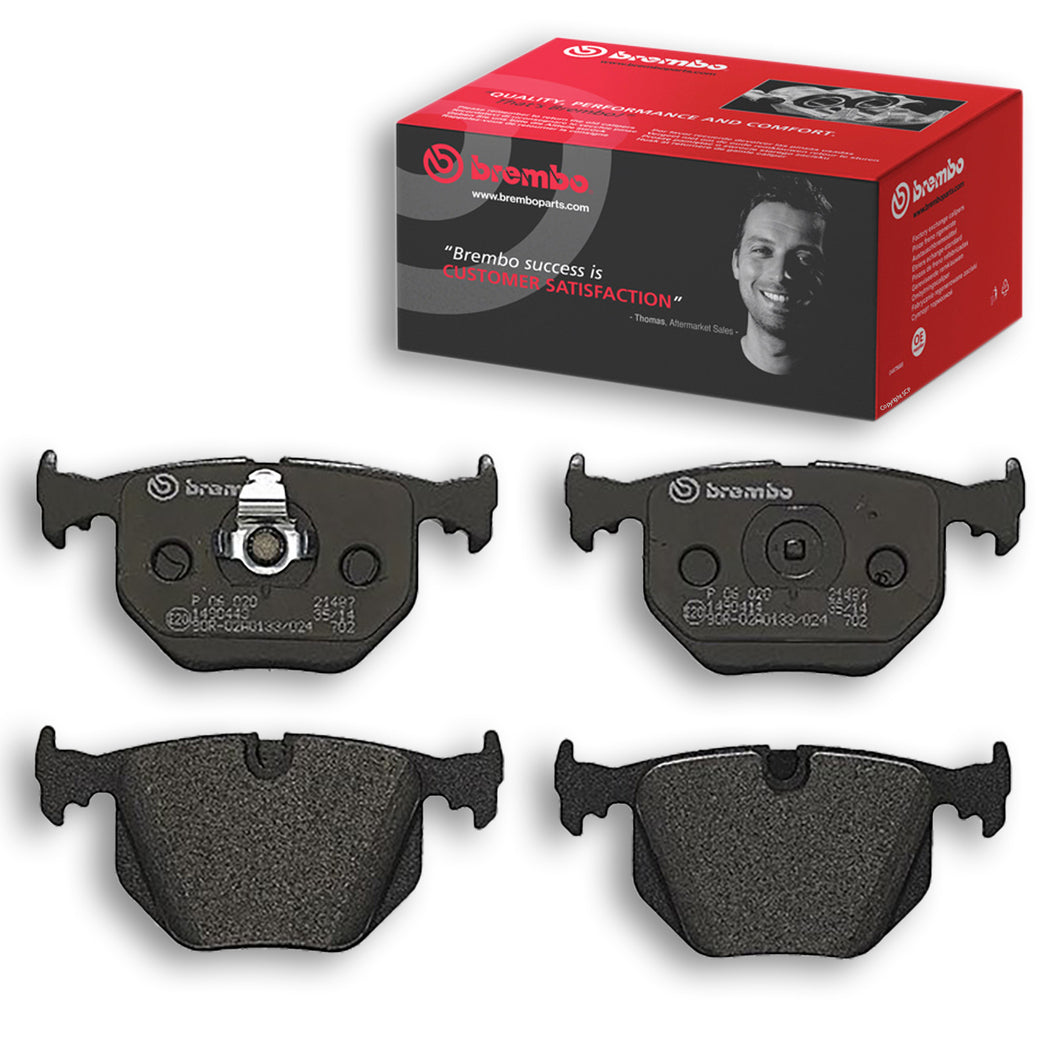 Rear Brake Pad Fits BMW Alpina 3 5 7 Series X3 X5 Z4 Z8 Brembo P06020