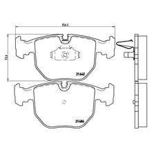 Load image into Gallery viewer, Front Brake Pad Fits BMW Alpina B10 X3 Brembo P06021