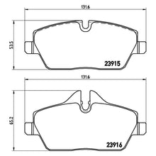 Load image into Gallery viewer, Front Brake Pad Fits Mini BMW 1 2 Series Clubman Brembo P06034