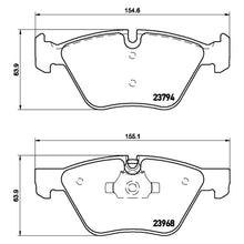 Load image into Gallery viewer, Front Brake Pad Fits BMW 3 5 Series X1 Z4 Brembo P06036