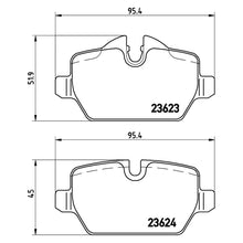 Load image into Gallery viewer, Rear Brake Pad Fits BMW 1 3 Series Brembo P06037