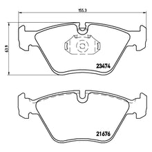 Load image into Gallery viewer, Front Brake Pad Fits BMW 3 5 Series Z3 Z4 Brembo P06042