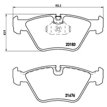Load image into Gallery viewer, Front Brake Pad Fits BMW 3 5 Series X3 Z4 Brembo P06043