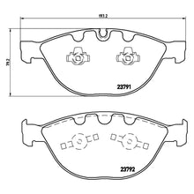 Load image into Gallery viewer, Front Brake Pad Fits BMW Rolls Royce Series 5 6 7 Phantom Brembo P06047