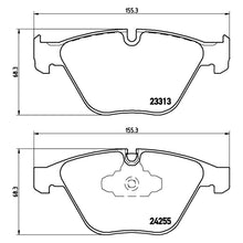 Load image into Gallery viewer, Front Brake Pad Fits BMW 3 Series X1 Brembo P06055