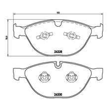 Load image into Gallery viewer, Front Brake Pads Fits BMW Jaguar Brembo P06066