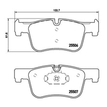 Load image into Gallery viewer, Front Brake Pad Fits BMW 1 3 4 Series Brembo P06070
