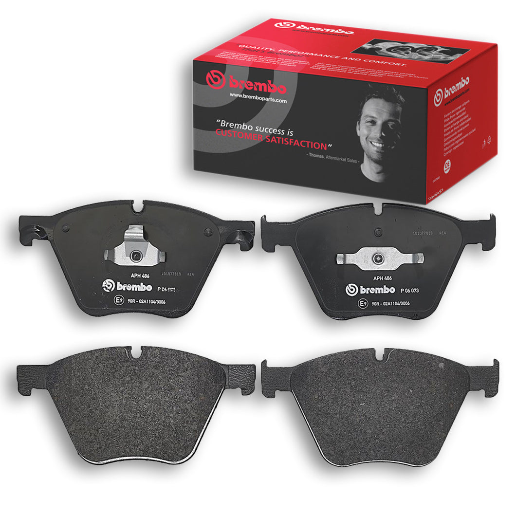 Front Brake Pad Fits BMW Alpina B6 5 7 Series X5 X6 Brembo P06073