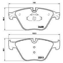 Load image into Gallery viewer, Front Brake Pad Fits BMW 5 6 Series Brembo P06074