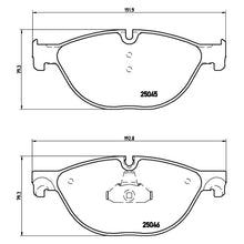 Load image into Gallery viewer, Front Brake Pad Fits BMW Alpina B7 5 6 7 Series Brembo P06076