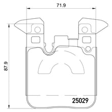Load image into Gallery viewer, Rear Brake Pad Fits BMW 1 2 3 4 Series Brembo P06087