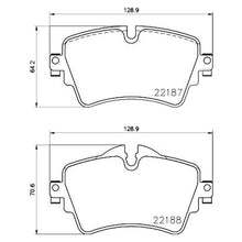 Load image into Gallery viewer, Front Brake Pad Fits Mini BMW 1 2 Series X2 Clubman Countryman Brembo P06092