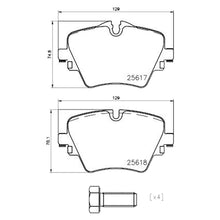 Load image into Gallery viewer, Front Brake Pad Fits BMW Toyota 1 2 3 5 Series X1 X2 X3 Supra Brembo P06093