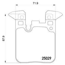 Load image into Gallery viewer, Rear Brake Pad Fits BMW 2 3 4 Series Brembo P06095