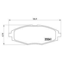 Load image into Gallery viewer, Front Brake Pad Fits Chevrolet Daewoo Spark Matiz Lanos Brembo P15006