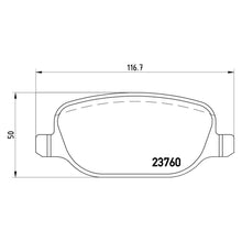 Load image into Gallery viewer, Rear Brake Pad Fits Alfa Romeo 159 Brera Spider Brembo P23089