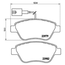 Load image into Gallery viewer, Front Brake Pad Fits Citroen Fiat Peugeot Nemo Doblo Bipper Brembo P23140