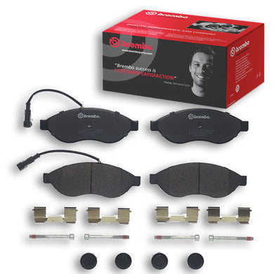 Front Brake Pad Fits Citroen Fiat Peugeot Jumper Ducato Boxer Brembo P23144