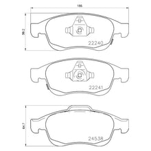 Load image into Gallery viewer, Front Brake Pad Fits Fiat Jeep 500X Renegade Brembo P23165