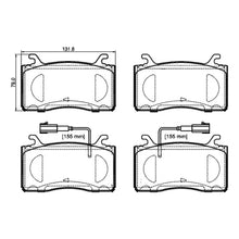 Load image into Gallery viewer, Giulia Front Brake Pad Fits Alfa Romeo Stelvio Brembo P23185