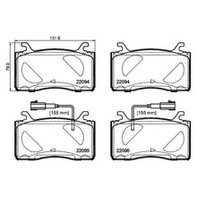 Load image into Gallery viewer, Front Brake Pad Fits Alfa Romeo Giulia Stelvio Brembo P23187