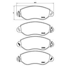Load image into Gallery viewer, Front Brake Pad Fits Ford Transit Brembo P24053
