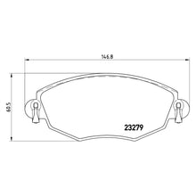 Load image into Gallery viewer, Front Brake Pad Fits Ford Jaguar Mondeo X Type Brembo P24060