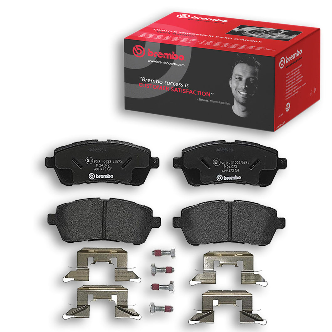 Front Brake Pad Fits Ford Mazda Toyota Fiesta Roomy Brembo P24072