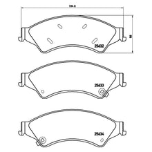 Load image into Gallery viewer, Front Brake Pad Fits Ford Mazda Ranger Pickup Brembo P24153