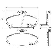 Load image into Gallery viewer, Front Brake Pad Fits Honda Civic ZR ZS Brembo P28020