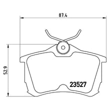 Load image into Gallery viewer, Rear Brake Pad Fits Honda Accord Brembo P28030