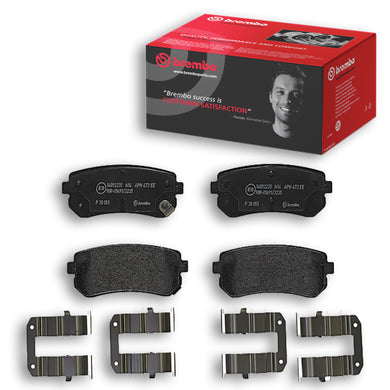 Rear Brake Pad Fits Hyundai Kia I30 Ix35 Sonata Optima Sportage Brembo P30051