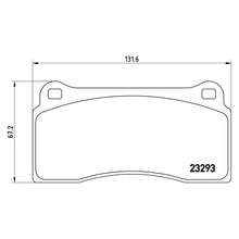 Load image into Gallery viewer, Front Brake Pad Fits Jaguar XJ XK8 Brembo P36018