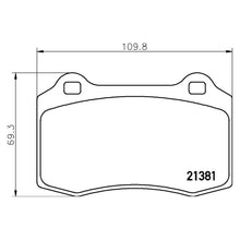 Load image into Gallery viewer, Front Rear Brake Pad Fits Jaguar Seat Volvo S Type XJ XK8 S60 V70 Brembo P36020