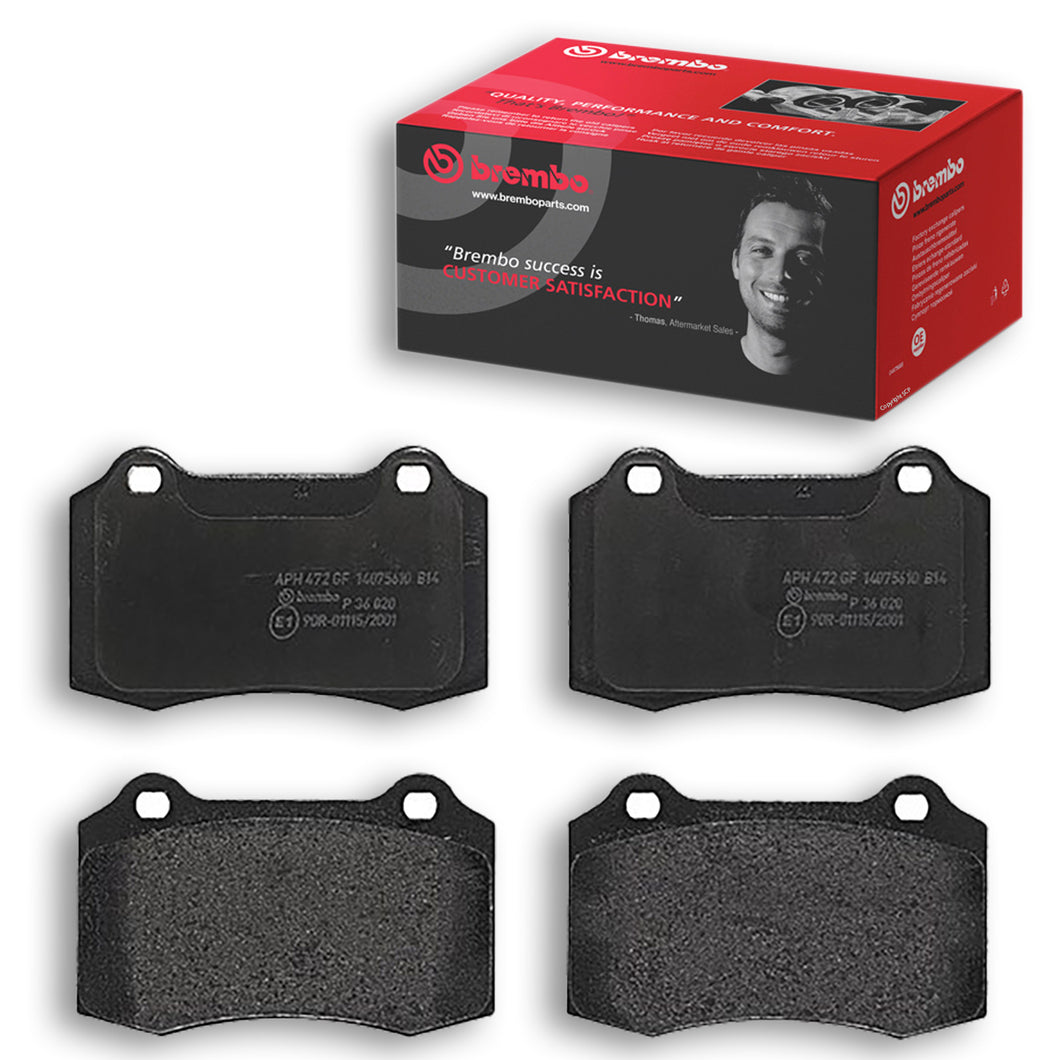 Front Rear Brake Pad Fits Jaguar Seat Volvo S Type XJ XK8 S60 V70 Brembo P36020